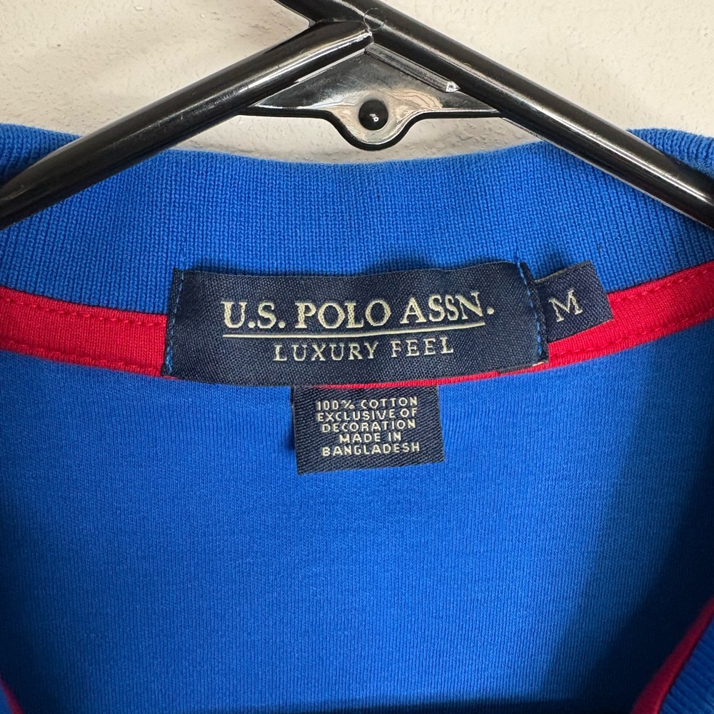 U.S. Polo Assn. Vibrant Blue Polo Shirt - Picture 2 of 3